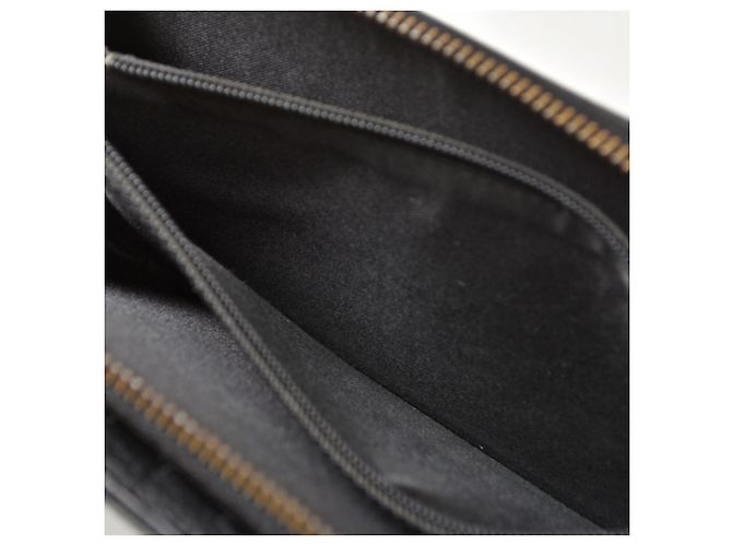 Cartera larga Chanel de piel negra Negro - vista 15