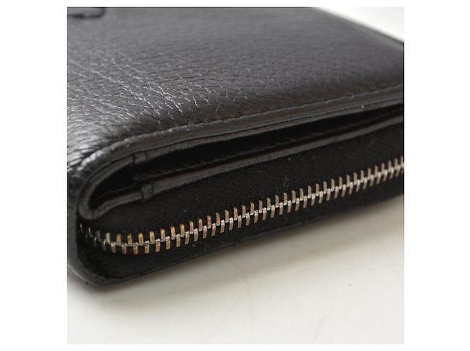 Cartera larga Chanel de piel negra Negro - vista 17