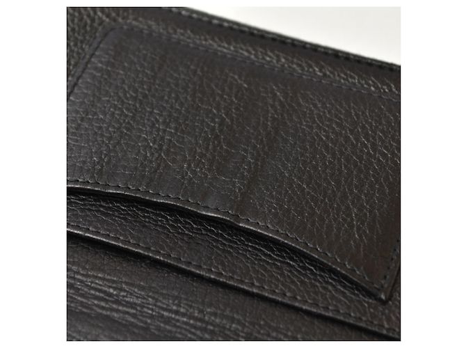 Cartera larga Chanel de piel negra Negro - vista 8