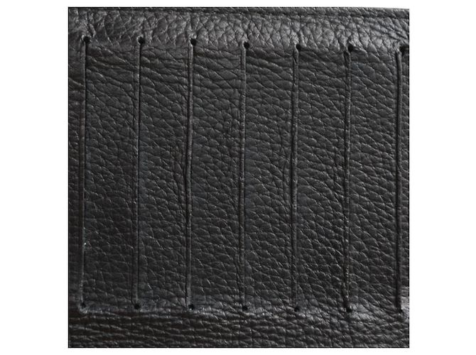 Cartera larga Chanel de piel negra Negro - vista 9