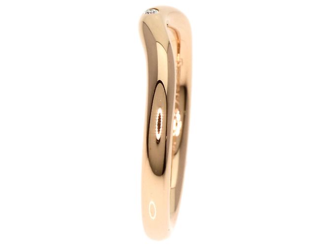 Anello Tiffany & Co. Curved Band 1P Diamond - vista 3
