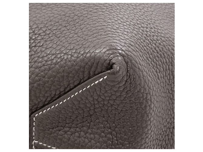 Hermès Hermes Double Sens 45 Tote Bag Braun Blau - Ansicht 14