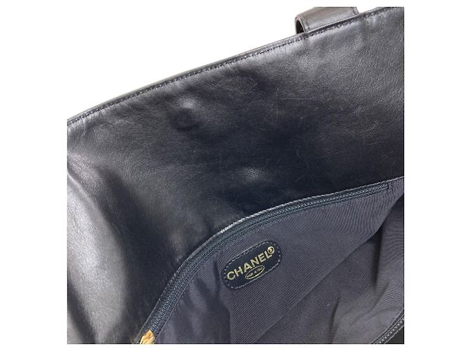 Borsa Tote Chanel Coco Mark Nero - vista 12