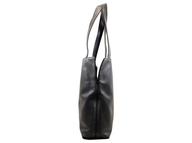 Borsa Tote Chanel Coco Mark Nero - vista 3