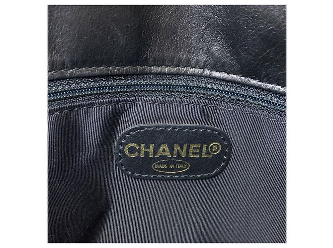 Borsa Tote Chanel Coco Mark Nero - vista 6