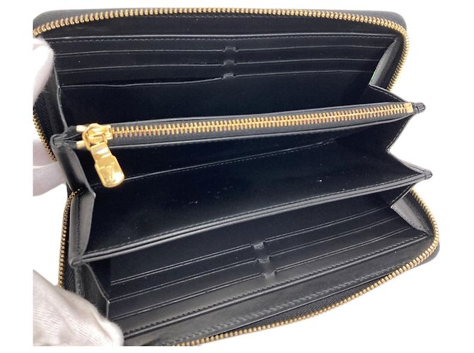 Portafoglio Zippy Louis Vuitton Nero - vista 4