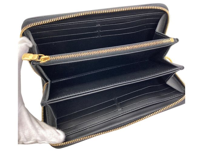 Louis Vuitton M81510 Zippy Wallet Nero - vista 4