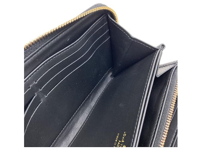 Louis Vuitton M81510 Zippy Wallet Nero - vista 7