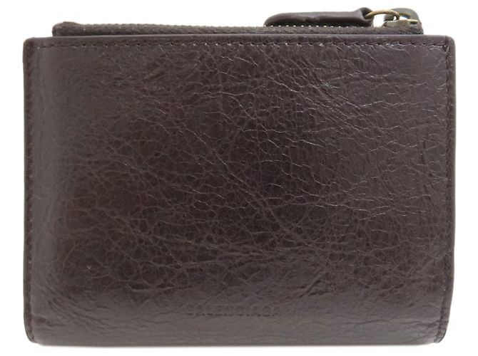 Cartera bifold Balenciaga Le City Marrón oscuro - vista 2