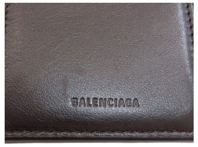Cartera bifold Balenciaga Le City Marrón oscuro - vista 7