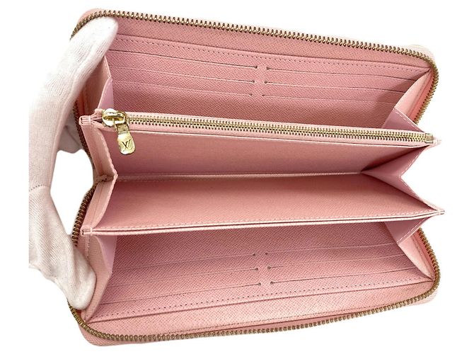 Louis Vuitton N63503 Zippy Long Wallet Rosa - vista 4