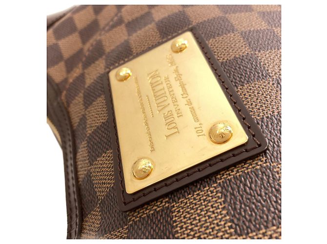 Borsa a tracolla Louis Vuitton Thames GM Damier ebene - vista 9