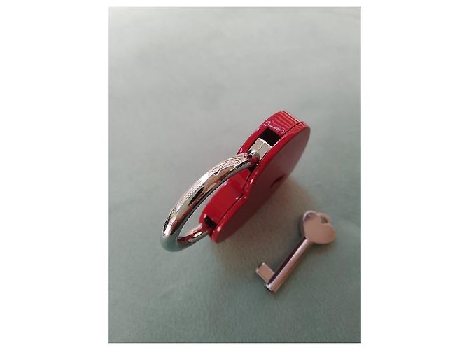 Saint Laurent Candado Corazón Love Padlock Roja - vista 3