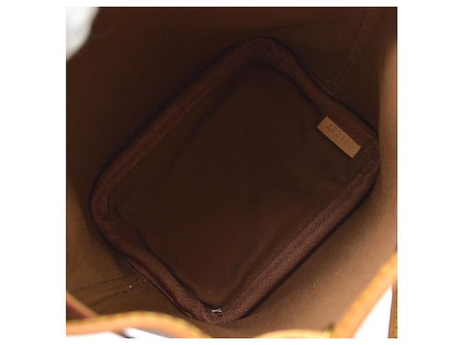 Louis Vuitton Noe Monogram Canvas Nano Marrone - vista 3