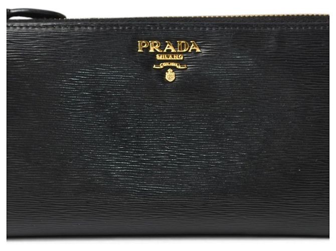 Monedero Prada Vitello Move Negro - vista 2