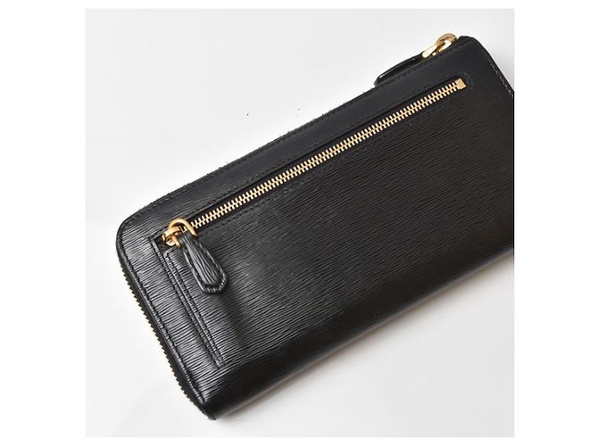 Monedero Prada Vitello Move Negro - vista 4