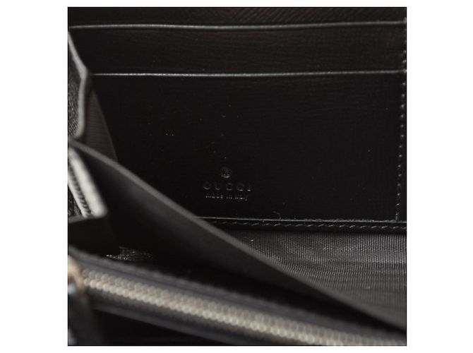 Monedero Gucci Interlocking G GG Supreme Castaño Negro - vista 13