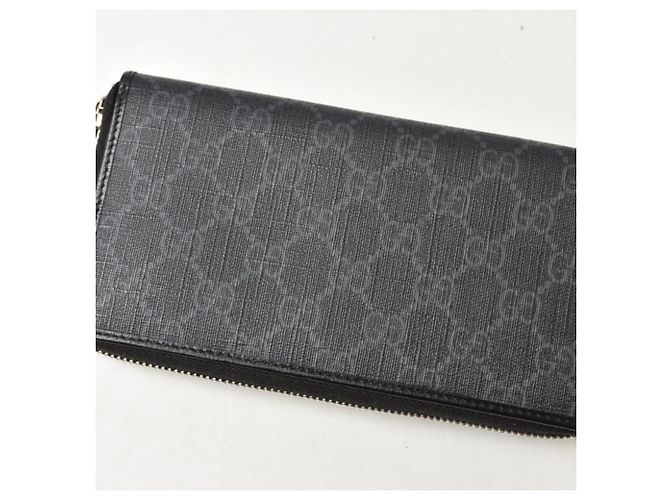 Monedero Gucci Interlocking G GG Supreme Castaño Negro - vista 4