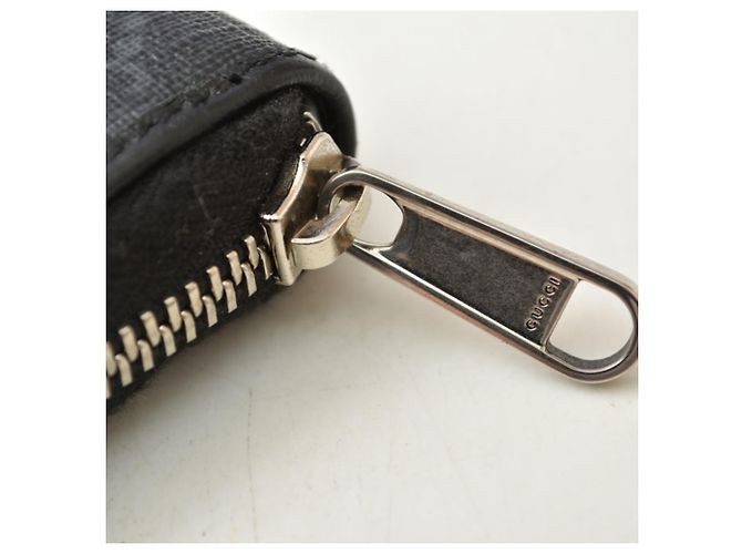 Monedero Gucci Interlocking G GG Supreme Castaño Negro - vista 9