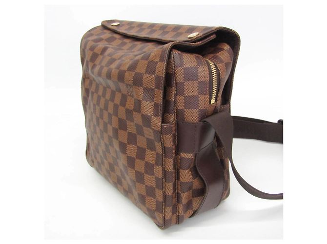 Louis Vuitton Naviglio Damier Marrone - vista 3