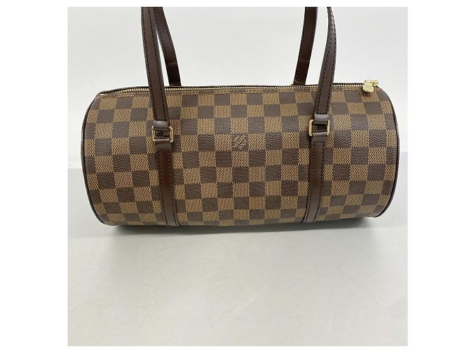 Borsa a mano Louis Vuitton Damier Papillon 30 Damier ebene - vista 8