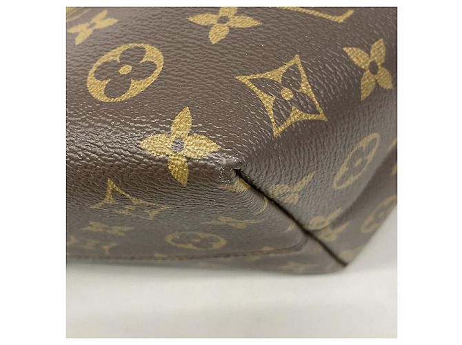 Zaino Louis Vuitton Monogram Montsouris NMPM Marrone - vista 6