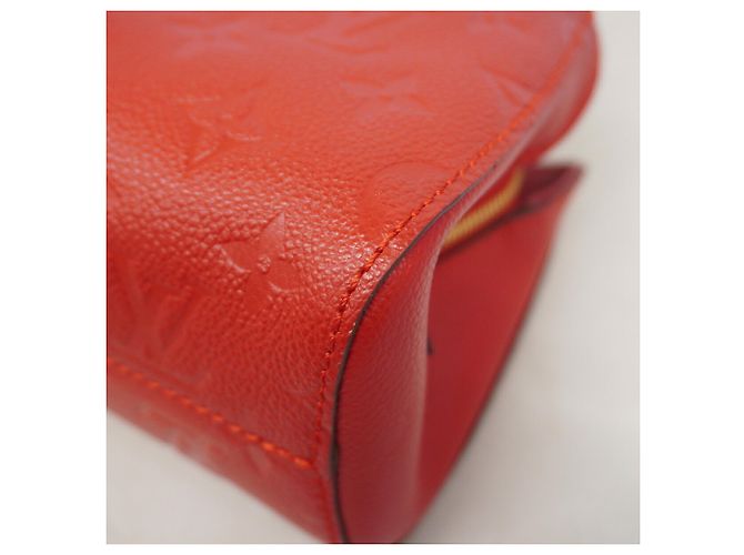 Borsa Louis Vuitton Monogram Empreinte Montaigne Nano Fuschia - vista 6