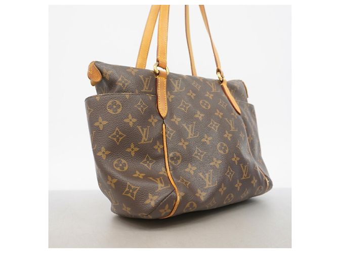 Borsa Tote Louis Vuitton Monogram Totally PM Marrone - vista 2