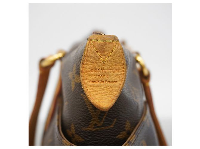 Borsa Tote Louis Vuitton Monogram Totally PM Marrone - vista 5