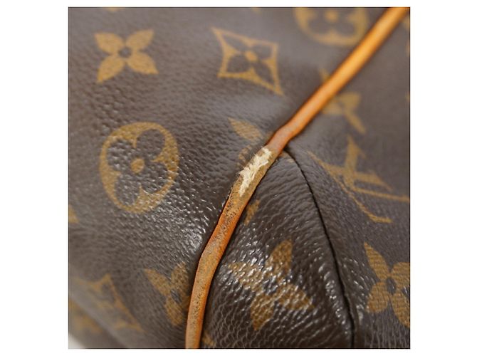 Borsa Tote Louis Vuitton Monogram Totally PM Marrone - vista 6