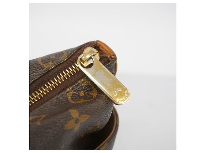 Borsa Tote Louis Vuitton Monogram Totally PM Marrone - vista 9