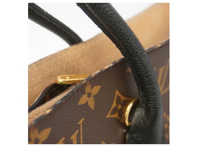 Borsa Louis Vuitton Monogram Flandrin Marrone Nero - vista 6