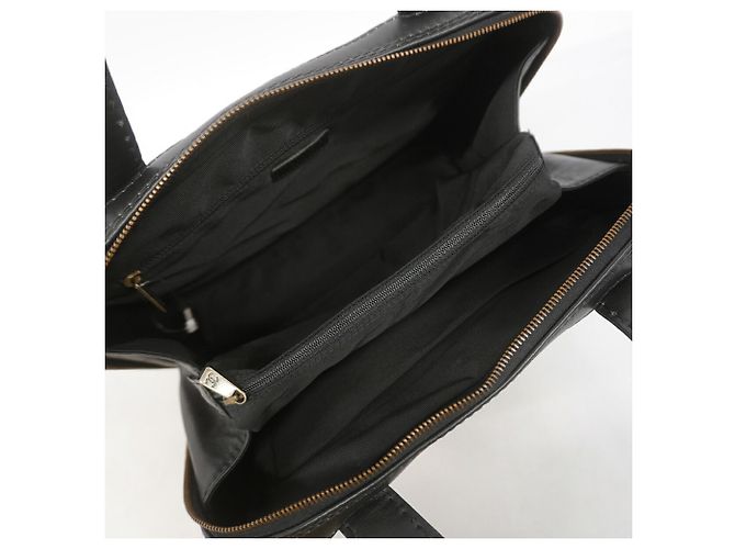 Saco Tote Chanel Wild Stitch em couro Preto - vista 4