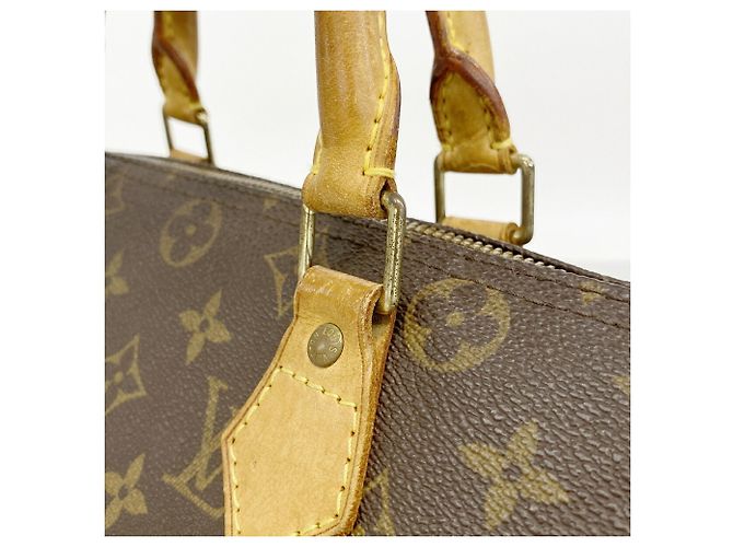 Borsa Louis Vuitton Monogram Speedy 30 Marrone - vista 10