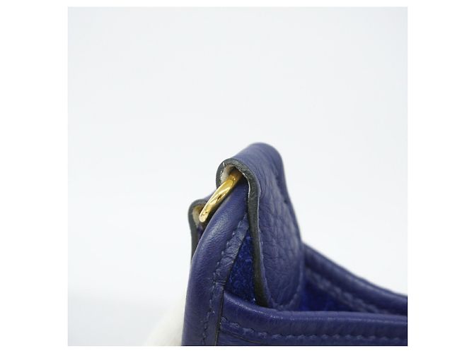Hermès Borsa a tracolla Hermes Vespa PM Blu navy - vista 6