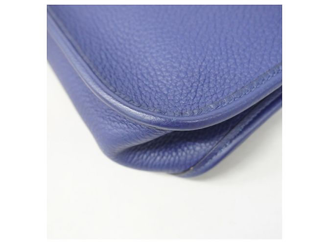 Hermès Borsa a tracolla Hermes Vespa PM Blu navy - vista 7