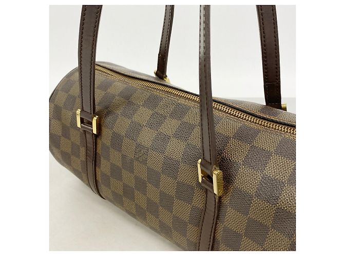 Borsa a mano Louis Vuitton Damier Papillon 30 Damier ebene - vista 9
