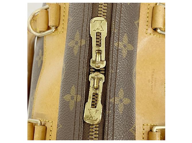 Borsa Louis Vuitton Monogram Deauville Marrone - vista 11