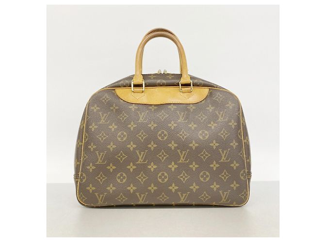Borsa Louis Vuitton Monogram Deauville Marrone - vista 14