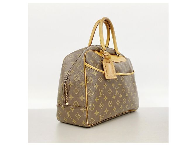 Borsa Louis Vuitton Monogram Deauville Marrone - vista 2