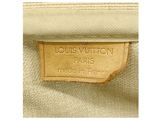 Borsa Louis Vuitton Monogram Deauville Marrone - vista 5