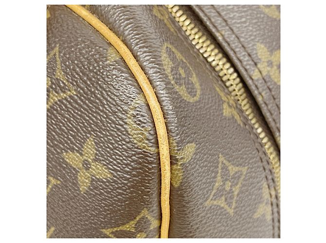 Borsa Louis Vuitton Monogram Deauville Marrone - vista 7