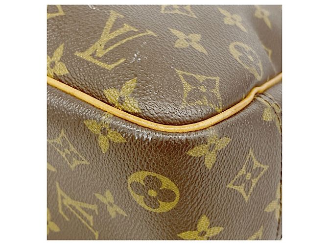 Borsa Louis Vuitton Monogram Deauville Marrone - vista 8