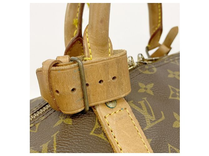 Louis Vuitton Boston Monogram Keepall 50 Marrone - vista 10