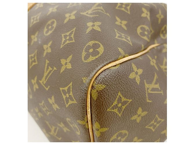 Louis Vuitton Boston Monogram Keepall 50 Marrone - vista 7