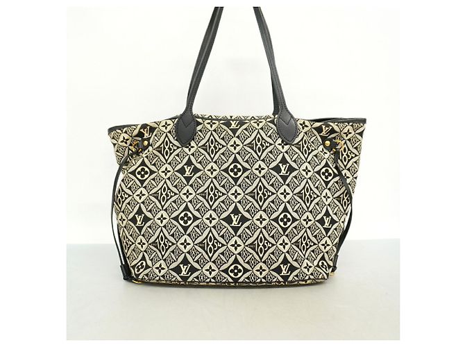 Borsa Tote Louis Vuitton Monogram Jacquard Marrone Nero - vista 11