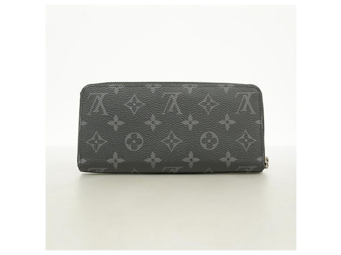 Louis Vuitton Monogram Eclipse Zippy Wallet Black - view 7
