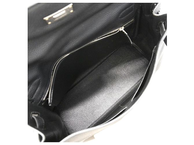 Hermès Borsa Hermes Kelly 32 in pelle Togo Nero - vista 4