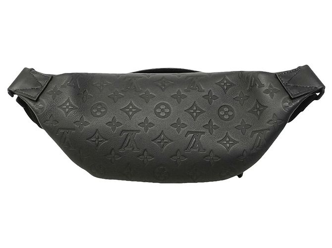 Sac banane Louis Vuitton Monogram Shadow Rush Noir - vue 10