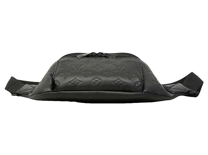 Sac banane Louis Vuitton Monogram Shadow Rush Noir - vue 3